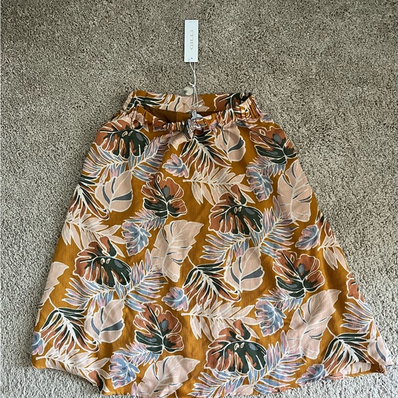 Gilli Tropical Button Down Skirt - Size Small - Picture 5 of 7